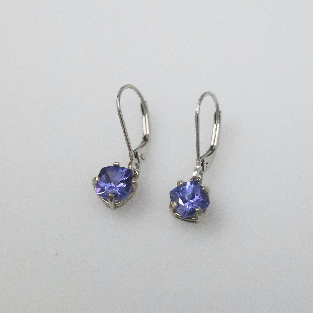 Purple Tanzanite Earrings