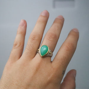 Chrysoprase Ring