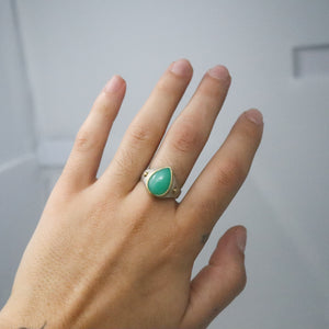 Chrysoprase Ring