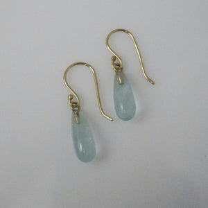 Aquamarine Drop Earrings