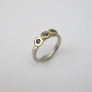 Triple Sapphire Stack Ring