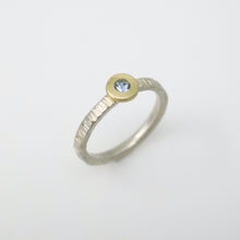 Load image into Gallery viewer, Light Blue Sapphire Stack Ring
