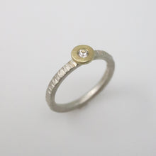 Load image into Gallery viewer, White Sapphire Stack Ring
