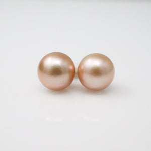 Pink Pearl Studs