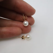 Load image into Gallery viewer, Akoya Pearl Studs
