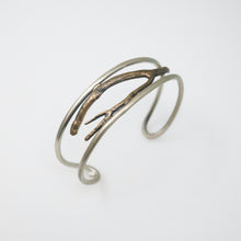 Load image into Gallery viewer, Bronze Twig Cuff
