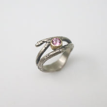 Load image into Gallery viewer, Pink Sapphire Twig Ring
