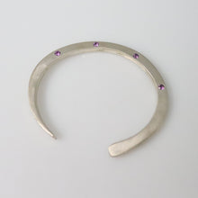 Load image into Gallery viewer, Pink Sapphire Bangle
