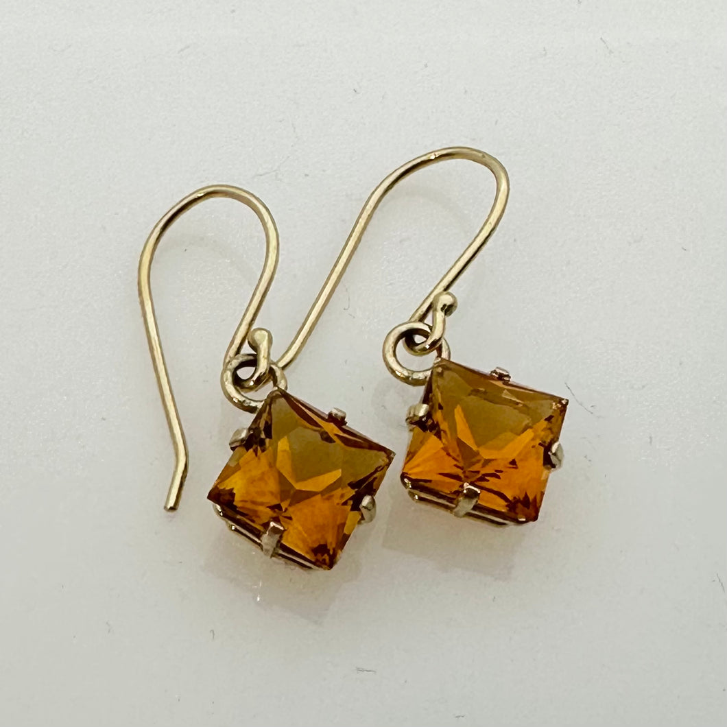 Citrine earrings