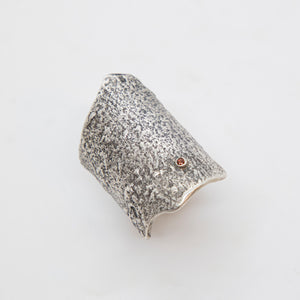 BIG BAD BARK GEM RING