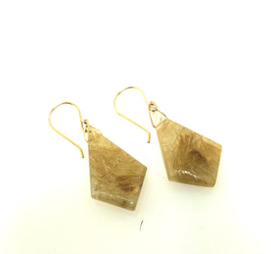 RUTILATED QUARTZ EARRINGS