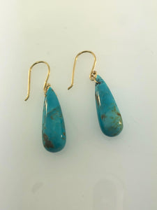 TURQUOISE DROP EARRINGS